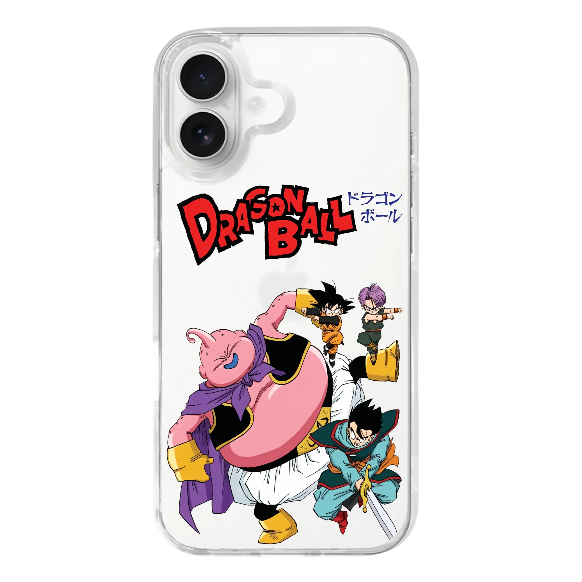 ドラゴンボール グッズ まじん ブウ - iPhone 17シリーズ 透明スマホケース – 薄型・耐衝撃・精密フィット保護カバー
